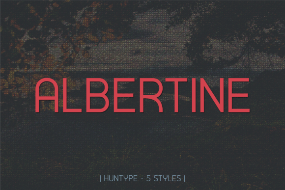 Albertine: A Modern Sans Serif Font