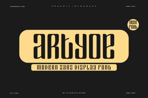Artyoe: A Sweet Font for Business Branding