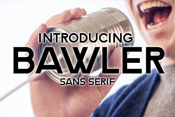 Bawler: A Bold Typeface for Impactful Design