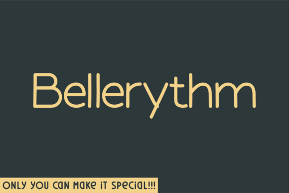 Bellerythm: A Modern Sans Serif Review