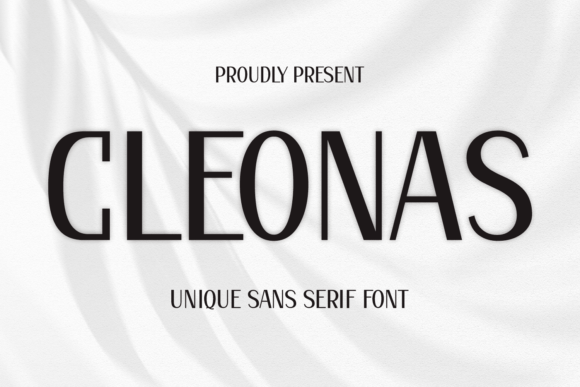 Cleonas: A Versatile Sans Serif Font
