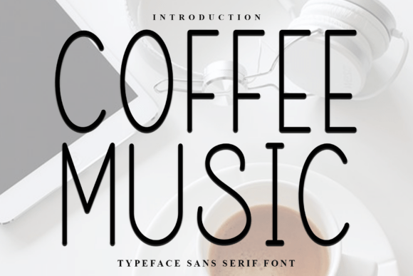 Coffee Music: A Festive Font for Business