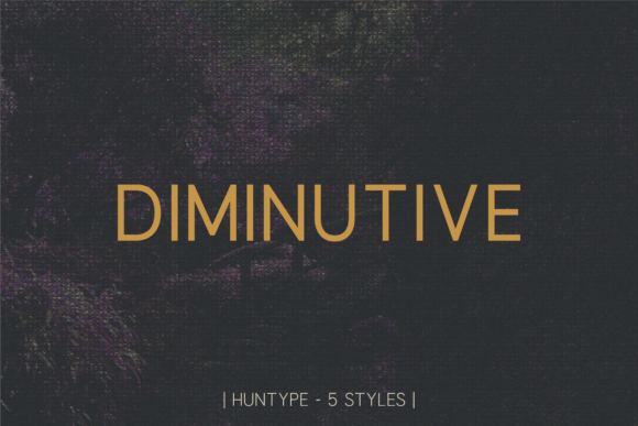 Diminutive: A Modern Sans Serif for Web Design