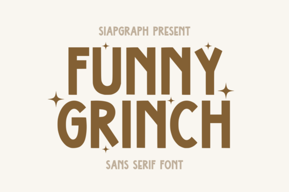 Funny Grinch Font: Whimsical Design