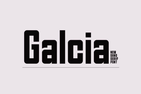 Galcia: A Sans Serif with Style