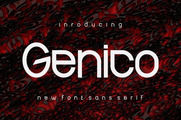 Genico: A Bold Font for Business