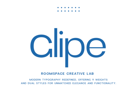 Glipe: Modern Sans Serif Font