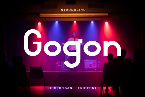 Gogon: A Modern Sans Serif for Creative Projects