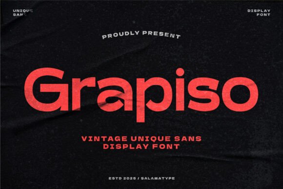 Grapiso: A Modern Font for Web Design