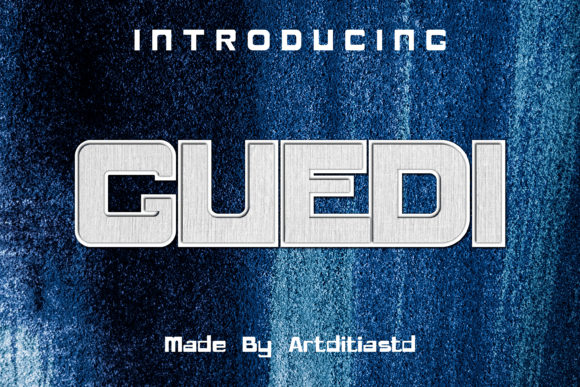Guedi: A Bold Sans Serif for Editorial Design