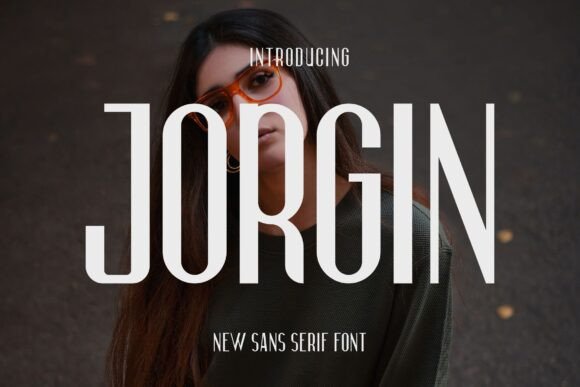 Jorgin: A Bold Sans Serif for Modern Design