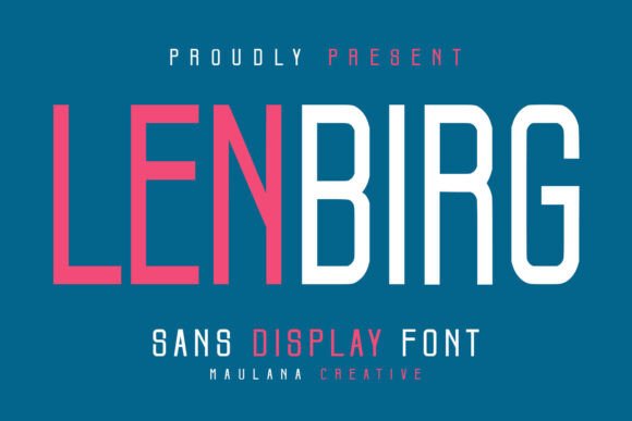 Lenbirg: A Bold Sans Serif for Web Design