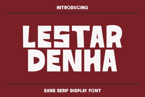 Lestar Denha: A Modern Sans Serif