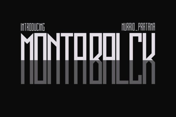 Monta Black: A Bold Sans Serif for Creative Brands