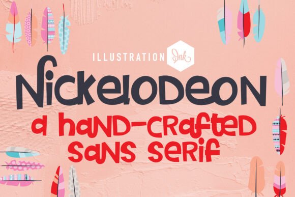 Nickelodeon Font for Editorial Design