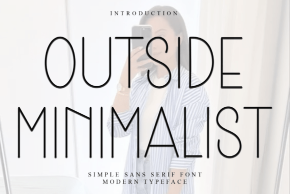 Outside Minimalist Font Review