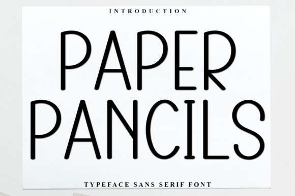 Paper Pancils Font Review