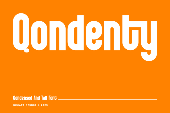 Qondenty: A Font That Elevates Your Brand