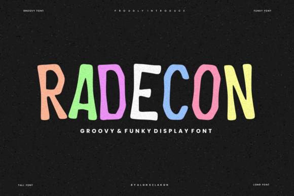 Radecon: A Bold Sans Serif Font