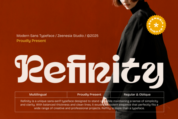 Refinity – A Modern Sans-Serif Masterpiece
