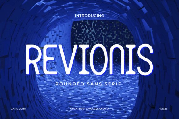 Revionis: A Modern Font for Editorial Design