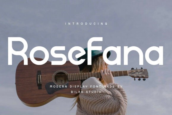 Rosefana: A Bold Font for Branding