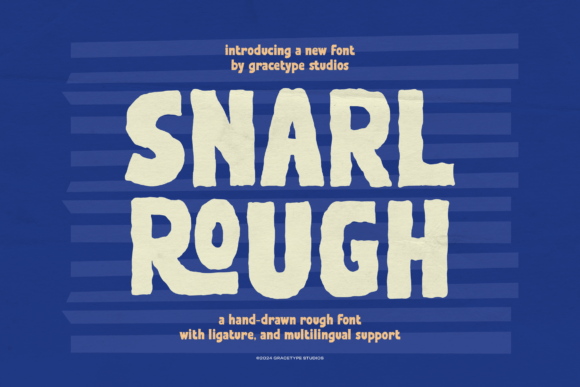 Snarl Rough: A Handmade Font