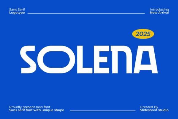 Solena: A Modern Typeface for Web Design