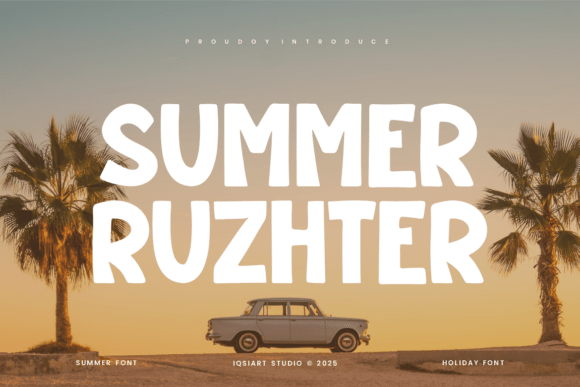 Summer Ruzhter: A Friendly Font for Editorial Projects