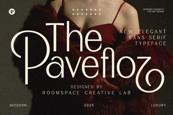 The Pavefloz: A Modern Sans Serif for Elegant Design
