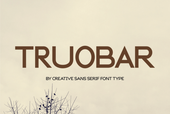 Truobar: A Modern Font for Elegant Design